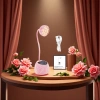 Desktop battery-powered induction nail lamp is a tool for rapid curing of nail art details Picture
